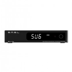 SMSL SU-6 DAC ES9038Q2M XMOS Bluetooth 5.0 aptX HD LDAC 32bit 768kHz DSD512 Black