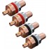 VIBORG RC102 Pure Copper RCA Sockets (Set x4)