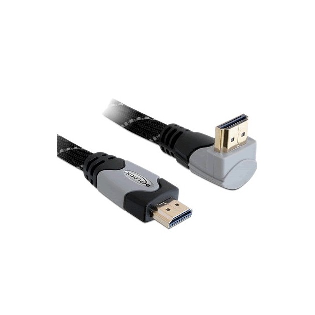 D2 Diffusion - Adaptateur HDMI coudé 90° - Câble HDMI - Rue du Commerce