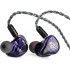 KIWI EARS QUARTET Écouteurs Intra-Auriculaires IEM 2DD+2BA 32 Ohm 110dB 20Hz-20kHz Violet