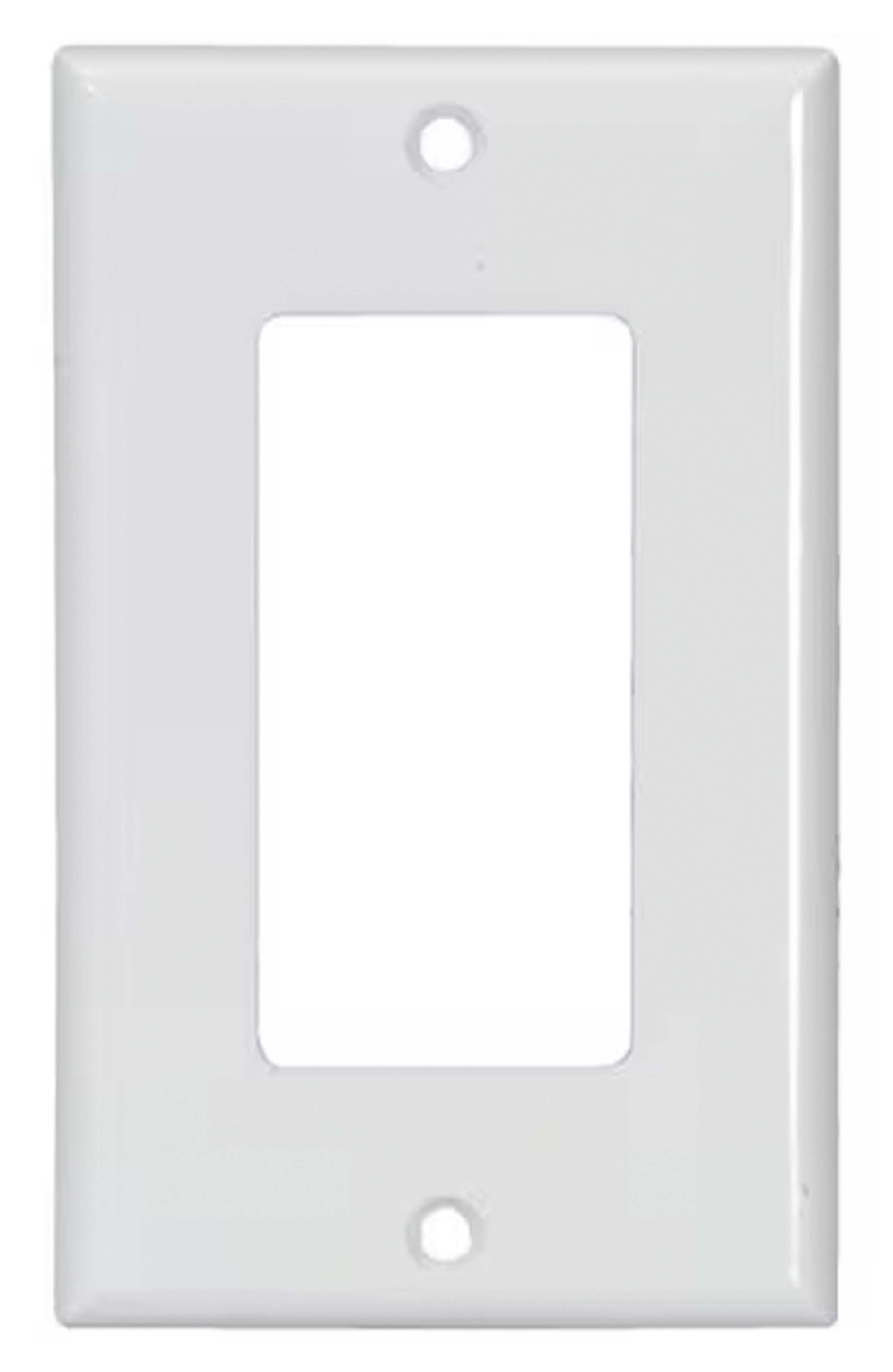 LEVITON 80401-W Wall Plate White for DAX88KP