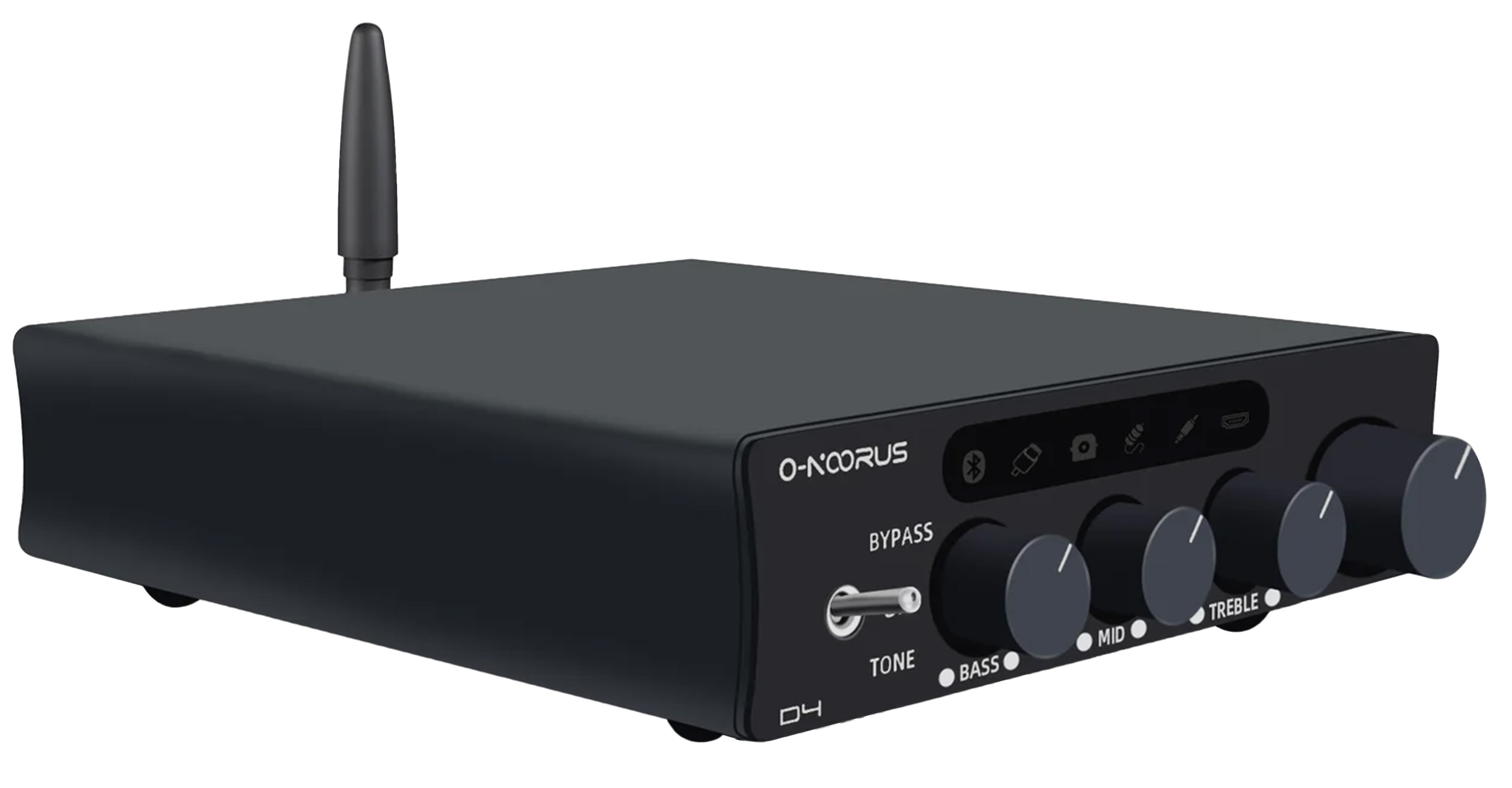 O-NOORUS D4 Amplificateur Class D 2.1 TPA3255 PFFB Bluetooth 5.3 2x260W 4 Ohm