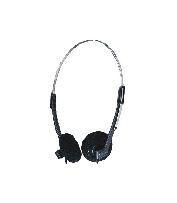 MONACOR MD 39 Ultra light Stereo Headphones Audiophonics