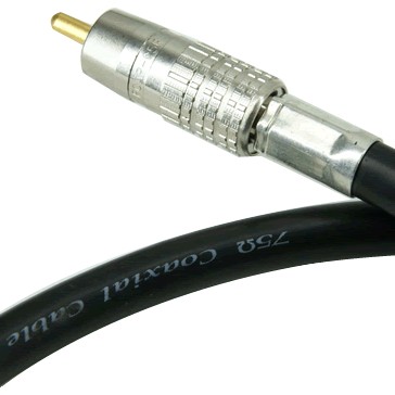 CANARE Câble numérique coaxial 75 Ohm RCA-RCA 0.5m