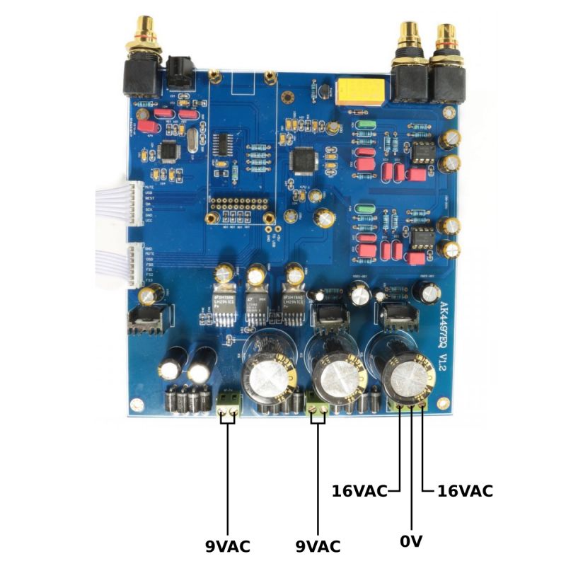 Dac Module Akm Ak Eq I S Spdif Bit Khz Lt Regulator