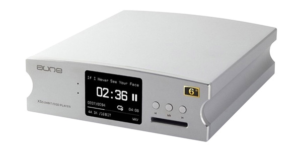 Aune X5S 6Th Anniversary Lecteur de fichiers haute définition 32bit 384kHz DSD256 CPLD Argent