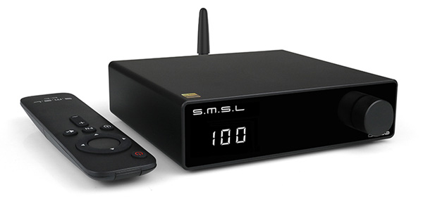Audiophonics - SMSL DO100 DAC 2x ES9038Q2M XMOS Bluetooth 5.0 aptX HD LDAC  32bit 768kHz DSD512