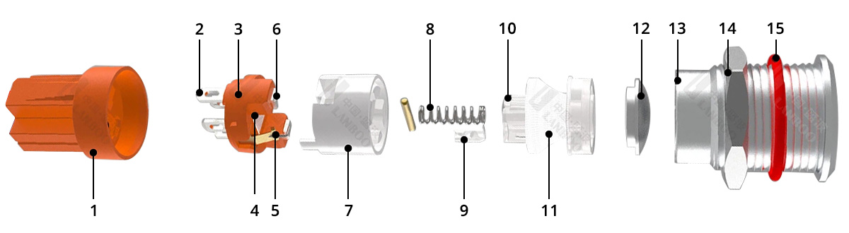 Schéma bouton poussoir