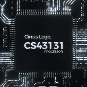 SMSL DS100 : Puce Cirrus Logic CS43131
