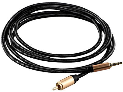 Coaxial cable SPDIF RCA vers Jack 3.5mm : Front view