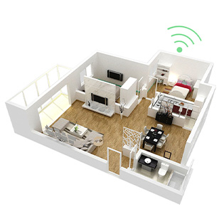 Multi-room configuration with Audiocast products