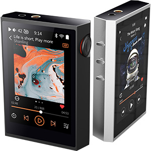 Shanling M1 Plus : Black and silver