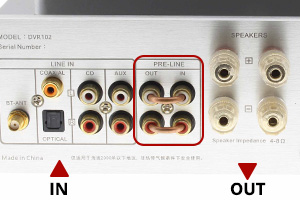 Configuration amplificateur intégré