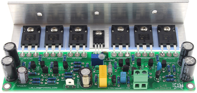 Photo du module amplificateur LJM L15