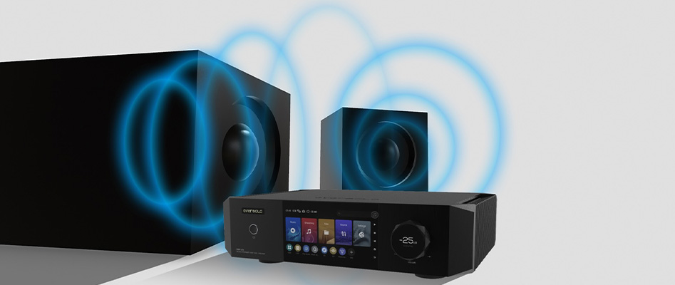 Les sorties subwoofer du DMP-A10