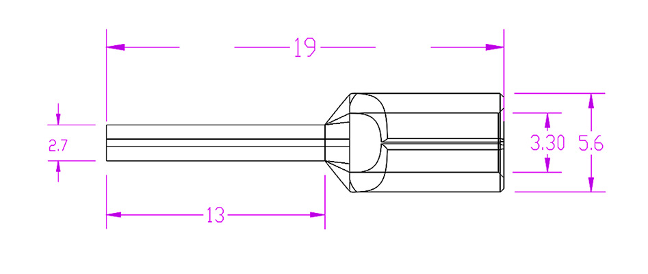 VIBORG VP202-AG dimensions