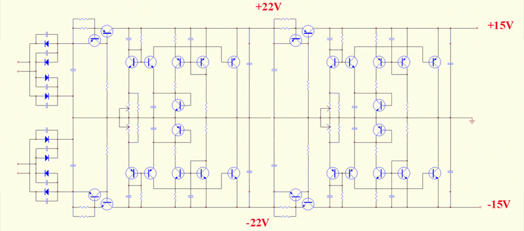 AUDIO-GD R-1 NOS :Allimentation