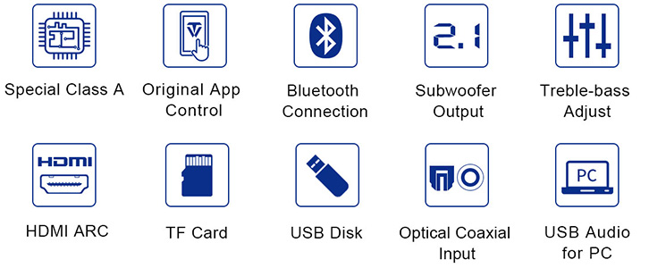 Tonewinner AD-86D : Features summary