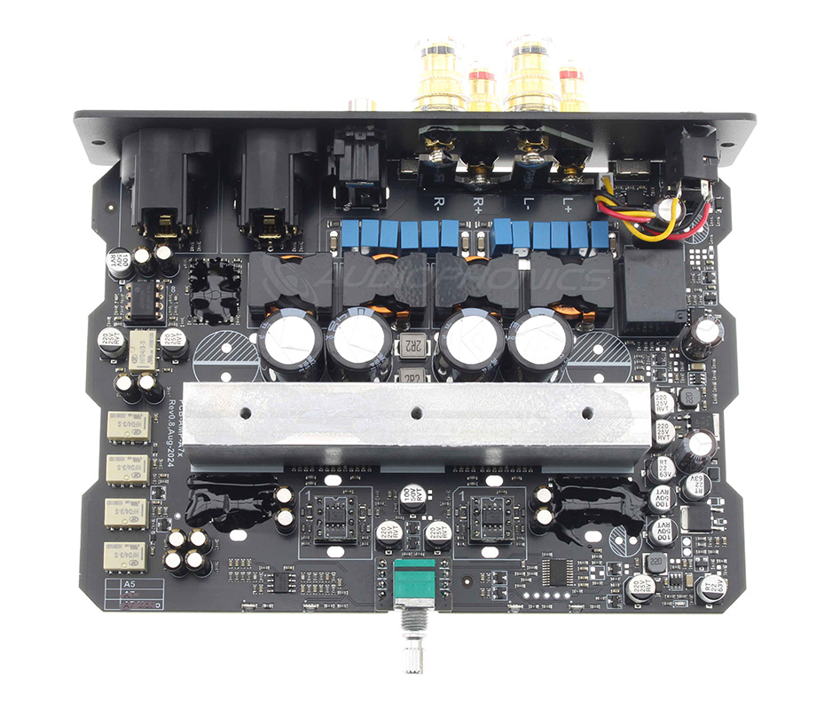 Photo du PCB de l'amplificateur 3E AUDIO A5se