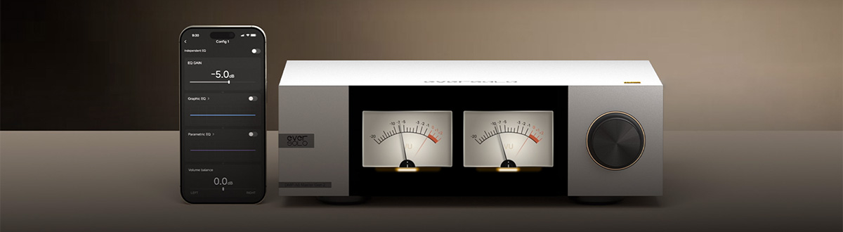 Eversolo DMP-A6 Master Edition Gen 2 : Vumètres