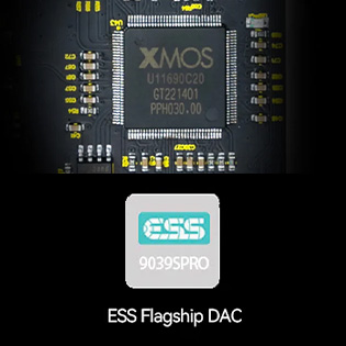 ES9039SPRO DAC and XMOS XU216 interface