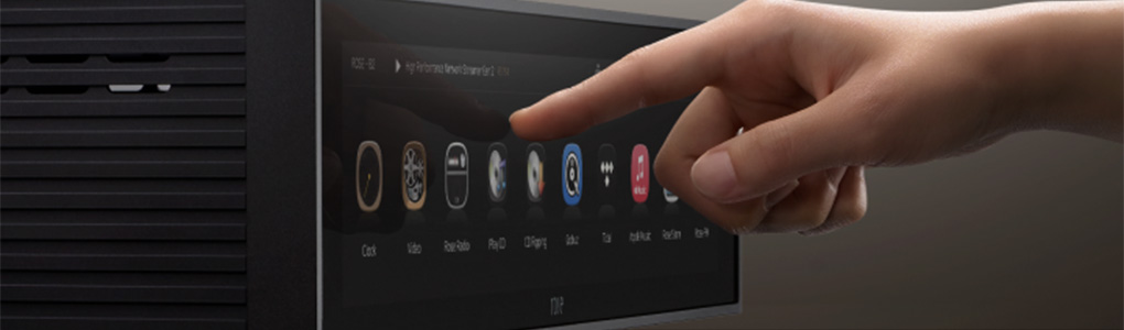 Rose HiFi RS151 : touch-screen