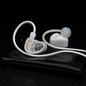 Truthear Gate : earphones on their pouch